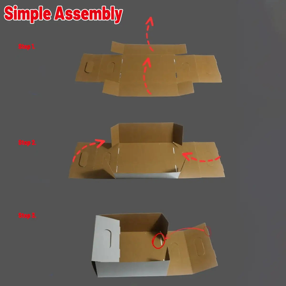 5PCS Foldable Disposable Cat Litter Boxes Waterproof Cardboard Design