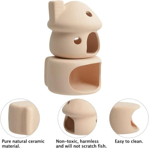 Ceramic Aquarium Hideout Set