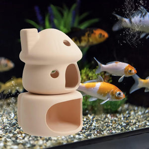 Ceramic Aquarium Hideout Set