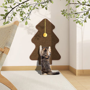 Tree Shaped Cat Scratcher – Sisal Wall Mat