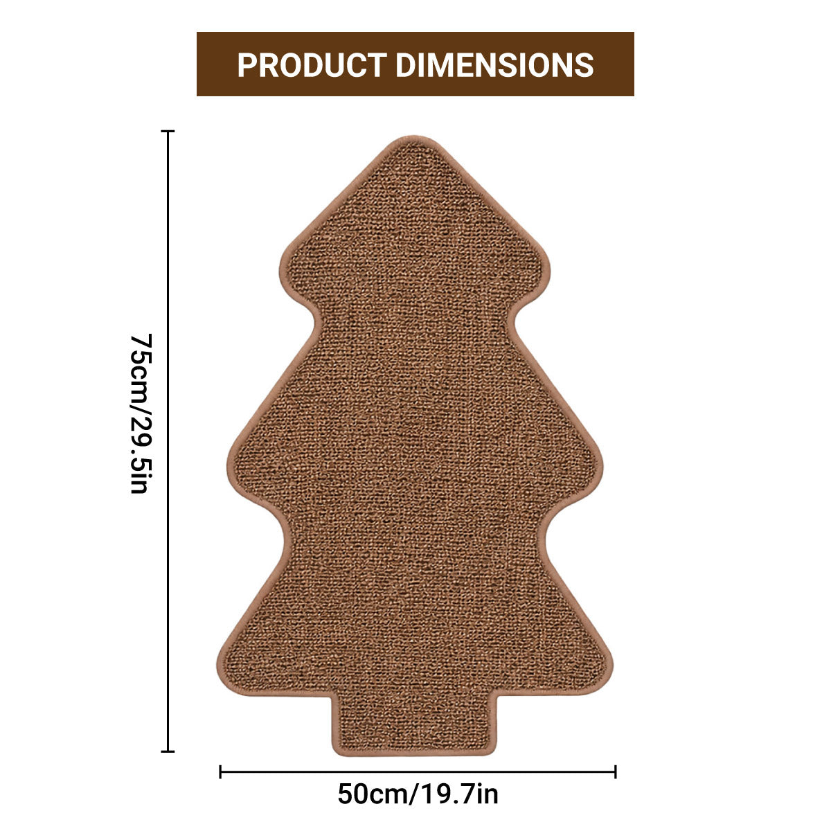 Tree Shaped Cat Scratcher – Sisal Wall Mat