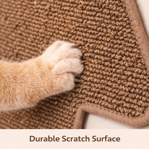 Tree Shaped Cat Scratcher – Sisal Wall Mat