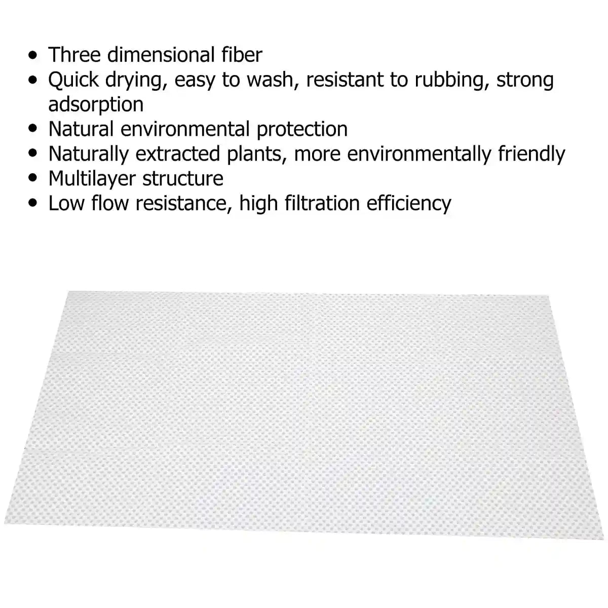 Honeycomb 3D Aquarium Filter Pad High-Permeability Reusable Filter Media