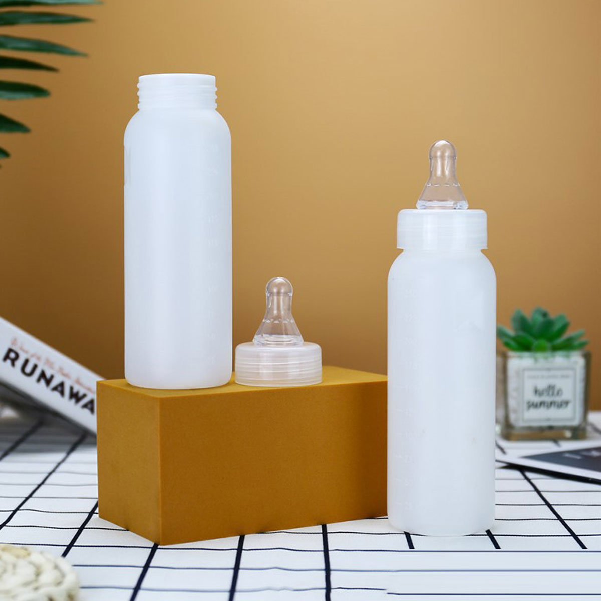20PCS 250ml Animal Feeding Bottle With Silicone Teat