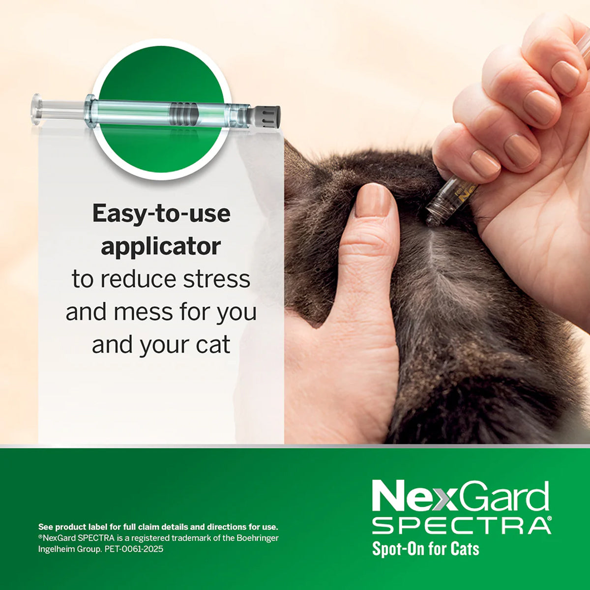 NEXGARD SPECTRA Spot On For Large Cats Yellow 3'S/6'S