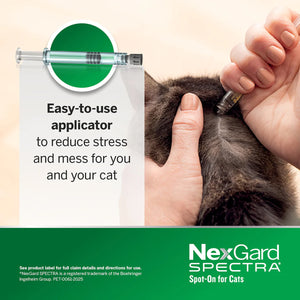 NEXGARD SPECTRA Spot On For Large Cats Yellow 3'S/6'S