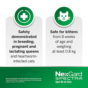NEXGARD SPECTRA Spot On For Large Cats Yellow 3'S/6'S
