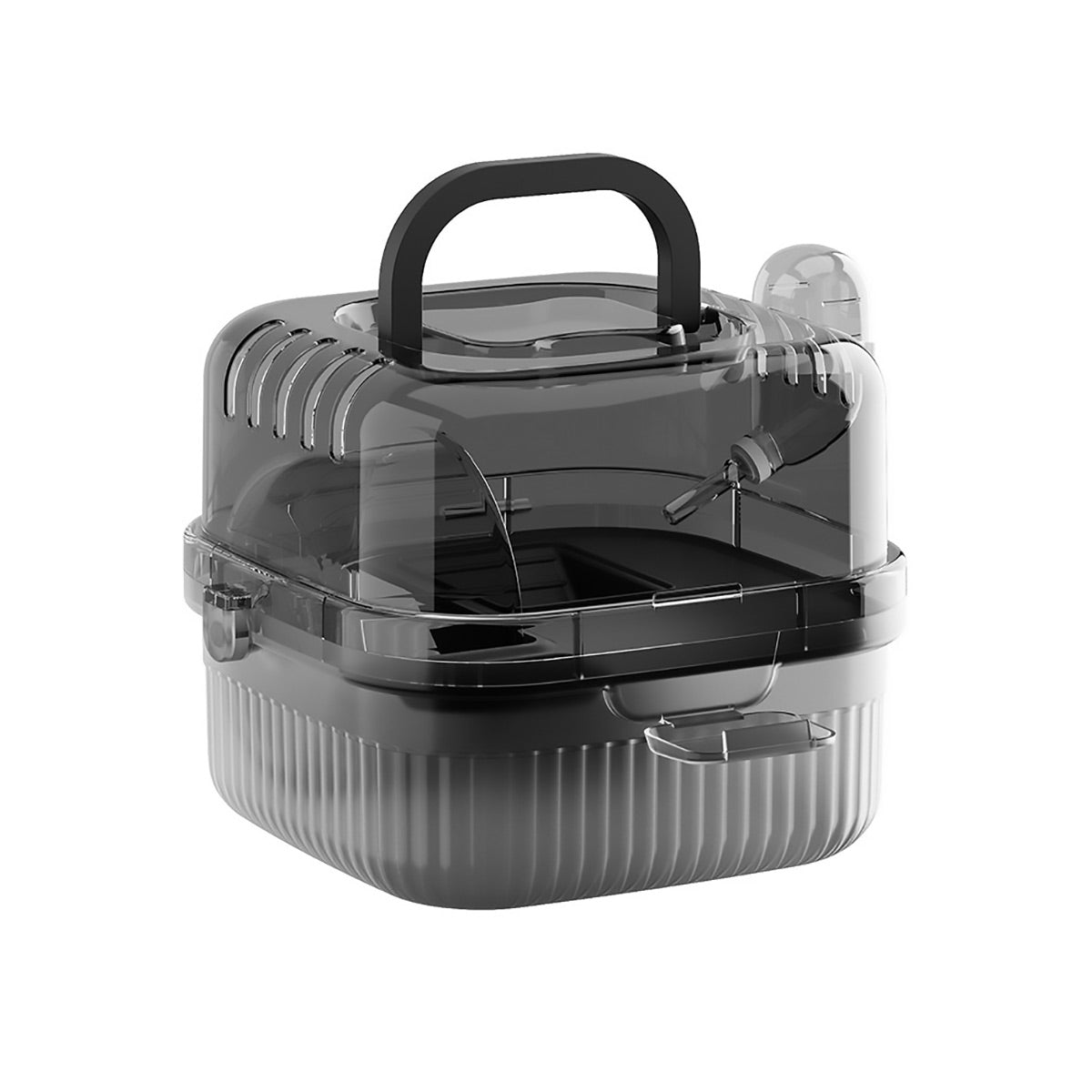 Portable Hamster Cage Travel Small Pet Carrier With Wheel