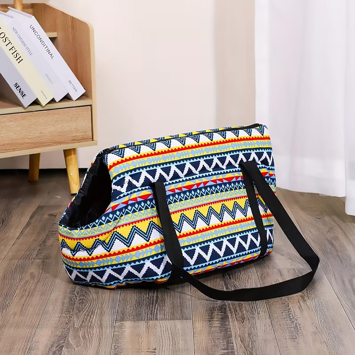 Washable Portable Cat Carrier Bag Lightweight Breathable Pet Tote