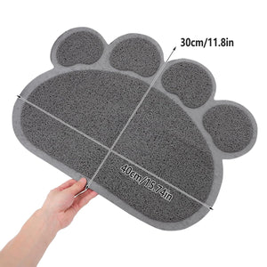 2PCS PVC Pet Litter Mat Non-Slip