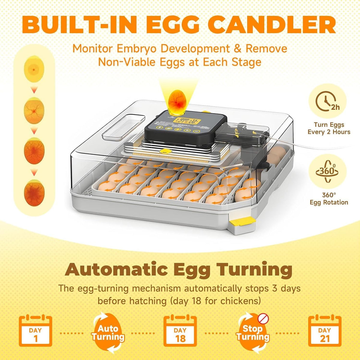 Automatic Egg Incubator 48 Eggs