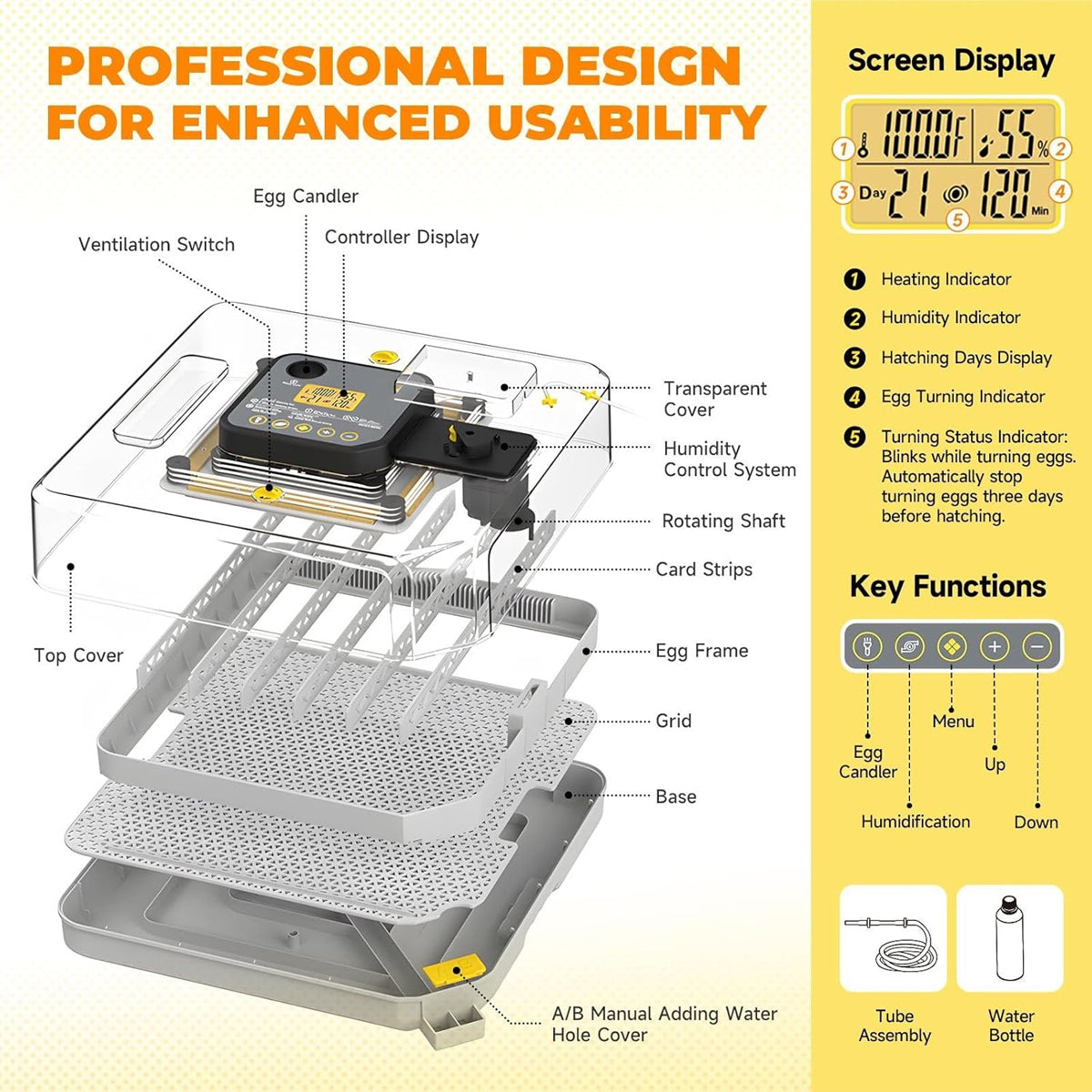 Automatic Egg Incubator 48 Eggs