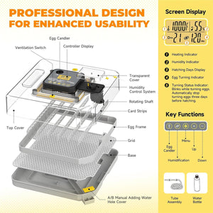 Automatic Egg Incubator 48 Eggs