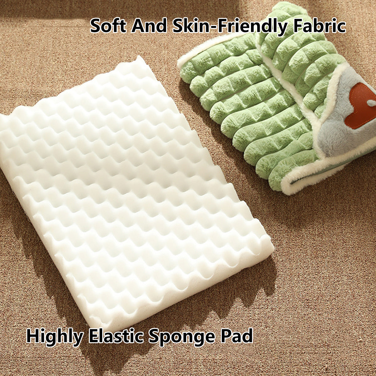 Thick Pet Sleeping Mat With Removable Cover
