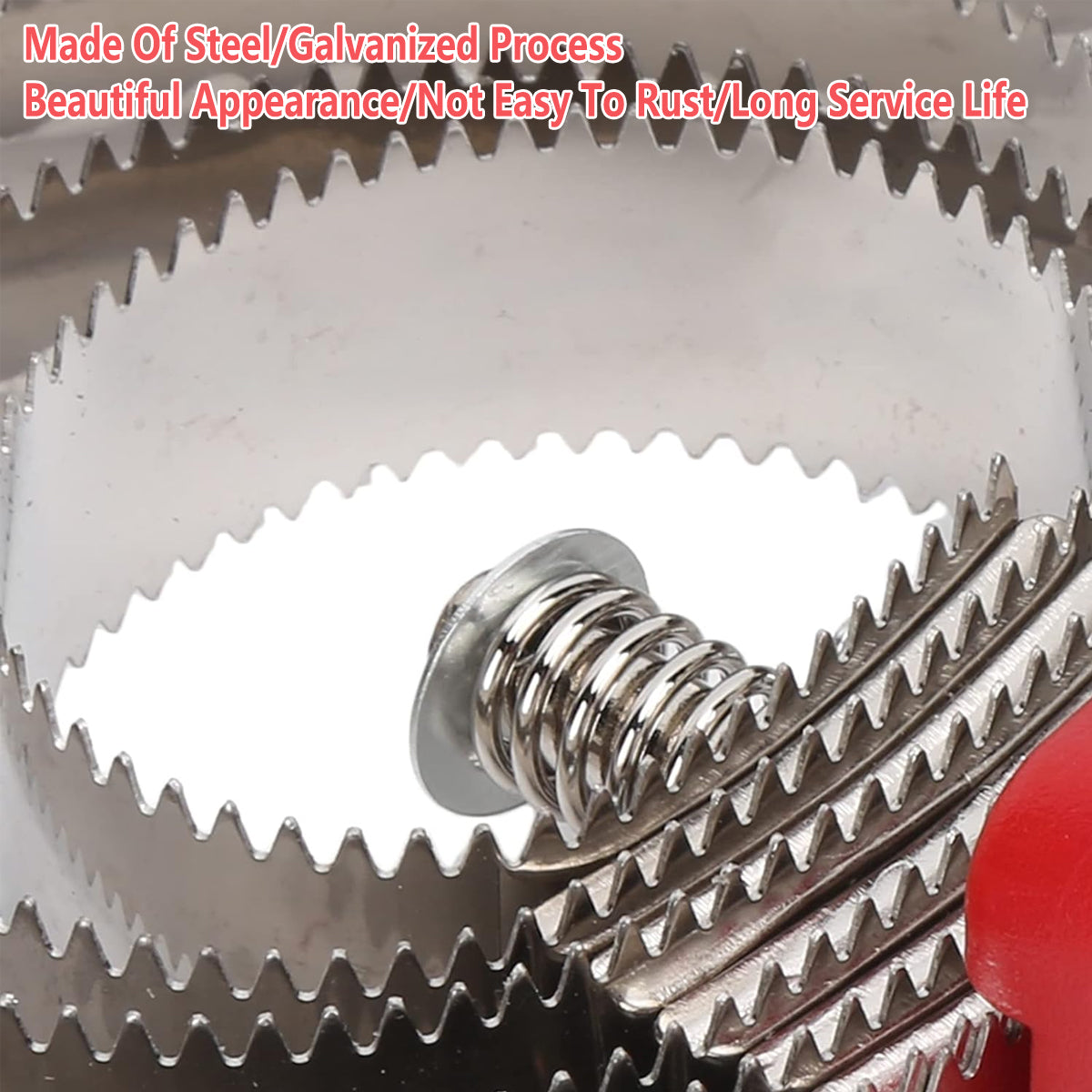 Stainless Steel Grooming Brush Ring Comb For Horses & Cattle