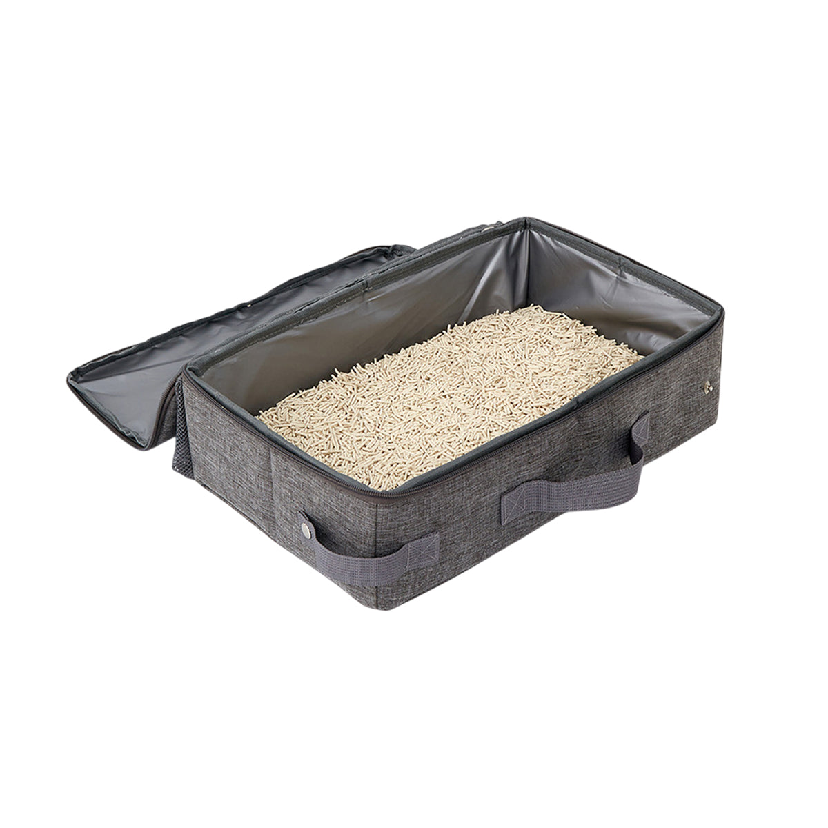 Foldable Cat Litter Box Waterproof Portable Travel Litter Tray