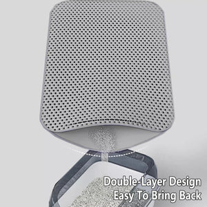 Honeycomb Cat Litter Mat Waterproof Trapping Pad for Easy Cleaning