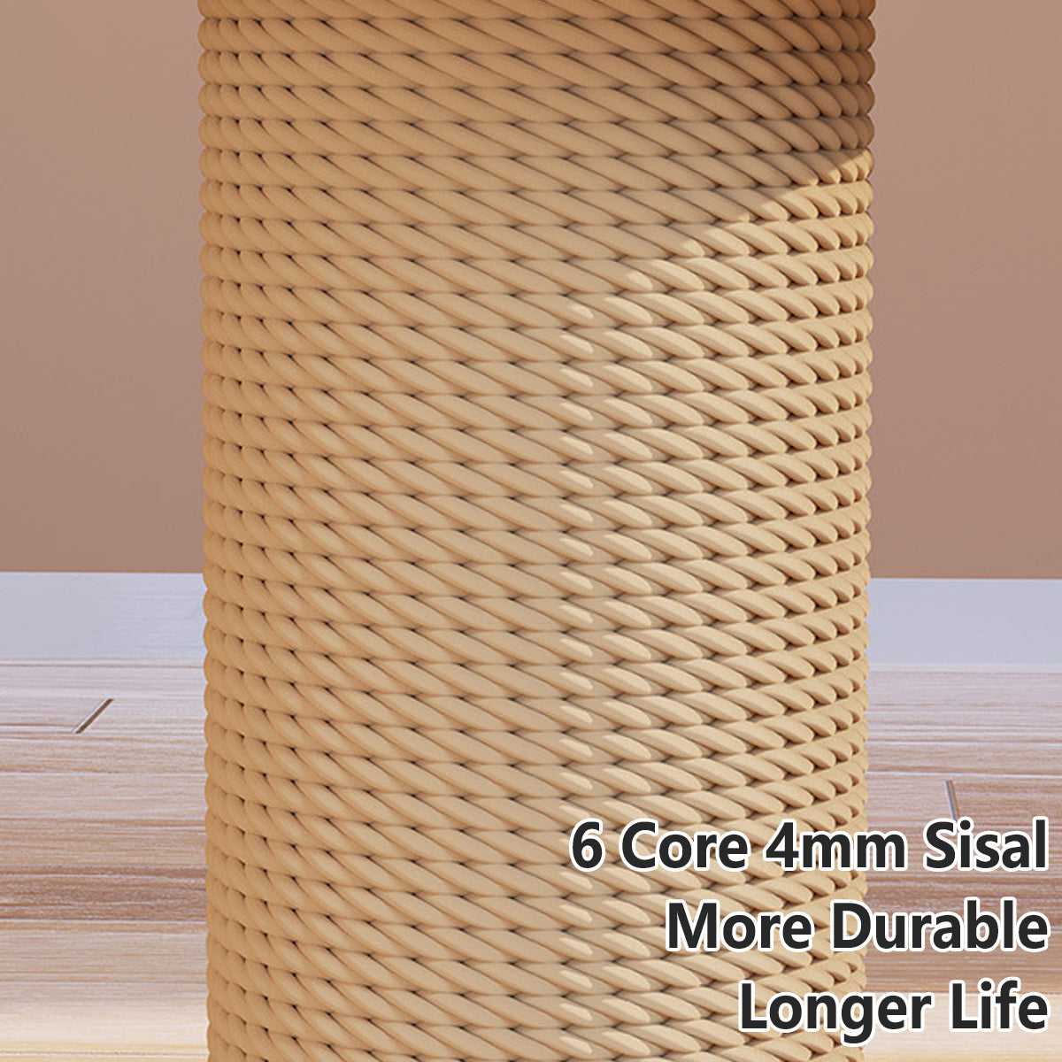 Cat Scratching Post With Interactive Turntable
