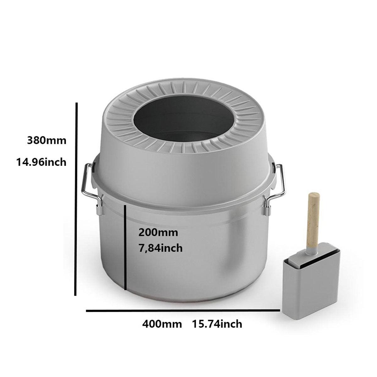 Stainless Steel Cat Litter Box With Top Entry