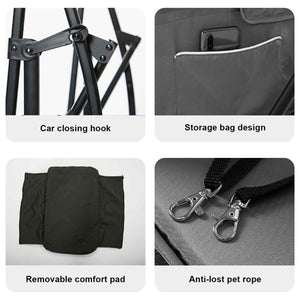 3-In-1 Double Deck Pet Stroller With Carrier