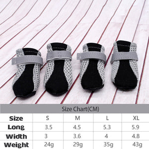 All-Terrain Waterproof Dog Shoes for Small Pets Anti Slip Pet Boots