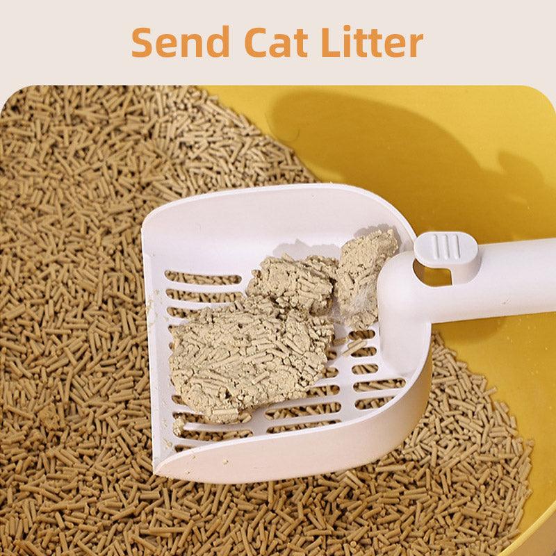 High-Sided Travel Solution with Portable Litter Box for Cats