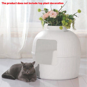 Versatile Plastic Pet Kennel and Litter Box