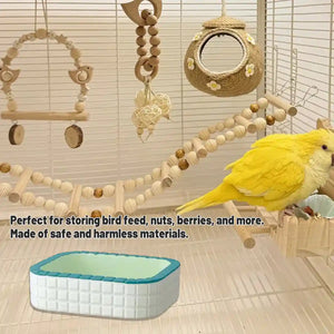 Cute Resin Small Pet Food Bowl