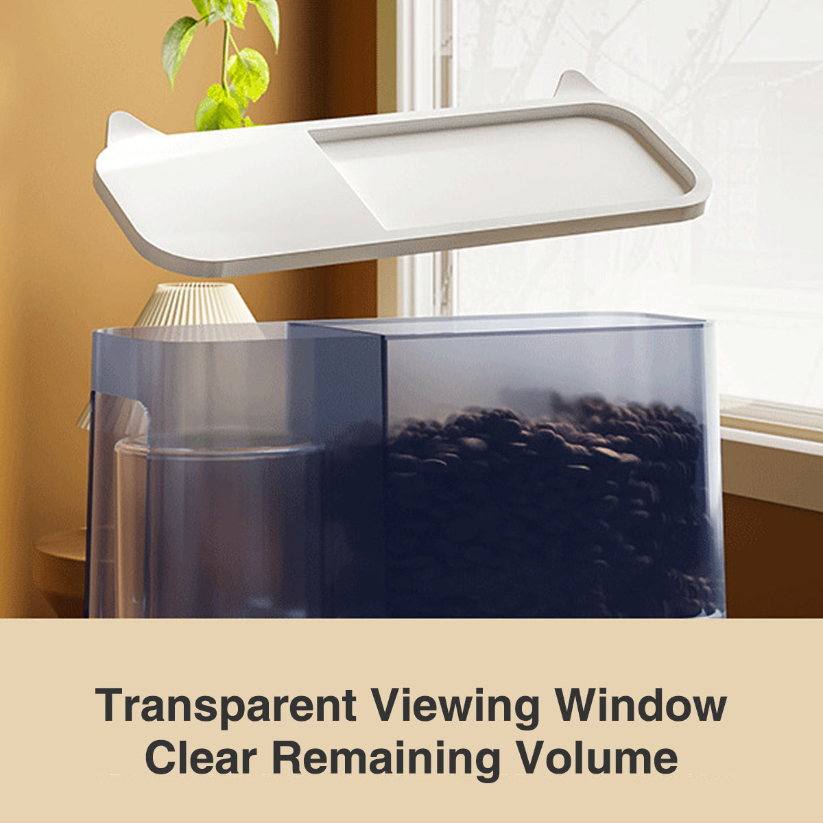 Automatic Cat Feeder & Water Dispenser Ergonomic Design for Comfort