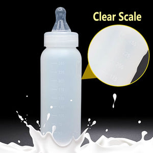 20PCS 250ml Animal Feeding Bottle With Silicone Teat