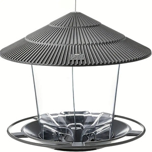 Garden Outdoor Squirrel-Proof Hanging Bird Feeder with Large Capacity