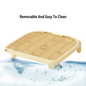 Double Layer Cat Litter Mat With Deep Tray Design