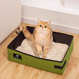 Portable Foldable Cat Litter Box Waterproof