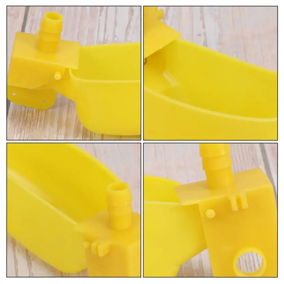 12PCS Automatic Bird Drinker Bowl for Quail and Small Poultry Cages