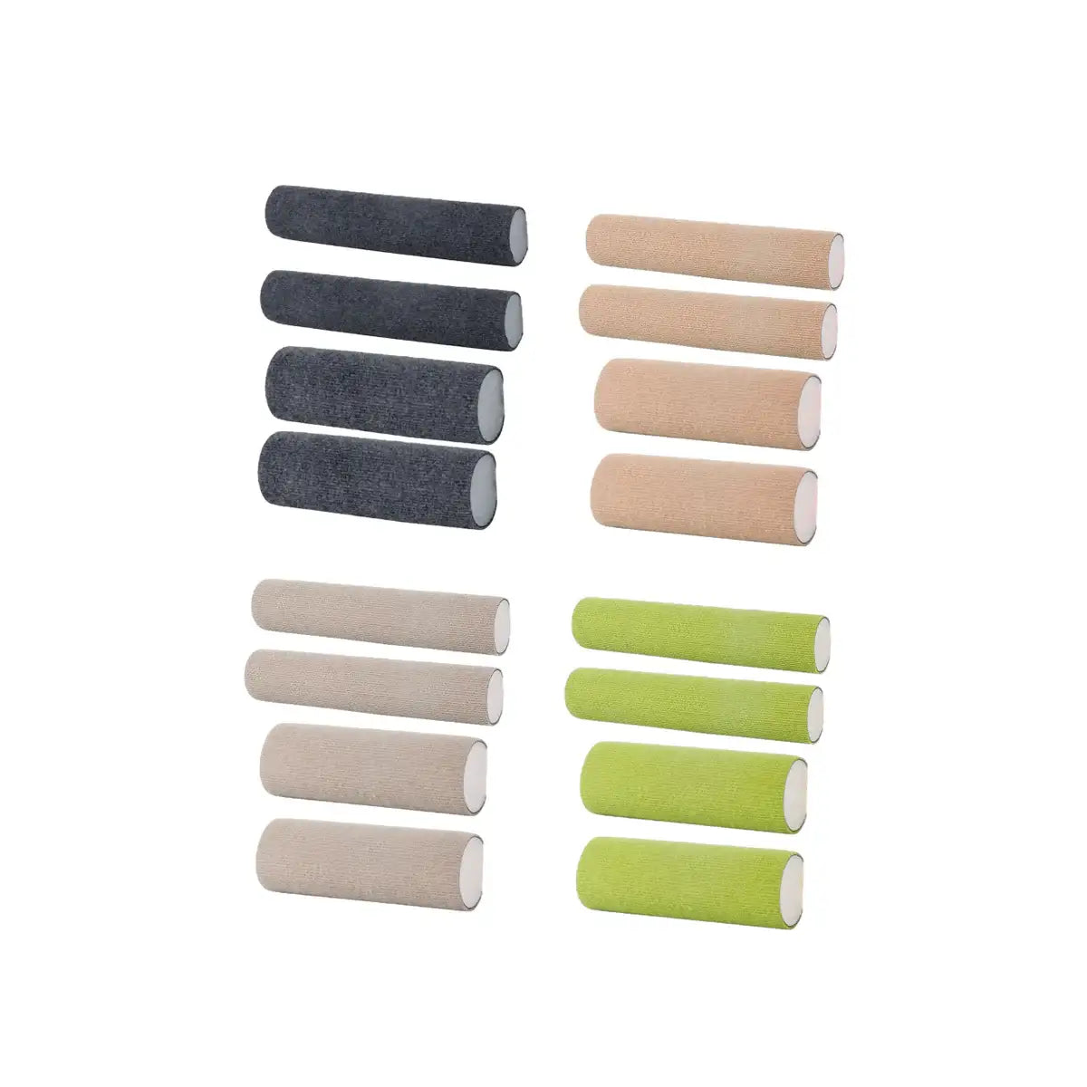 Self-Adhesive Cat Scratching Posts for Wall Cylindrical Climbing Set