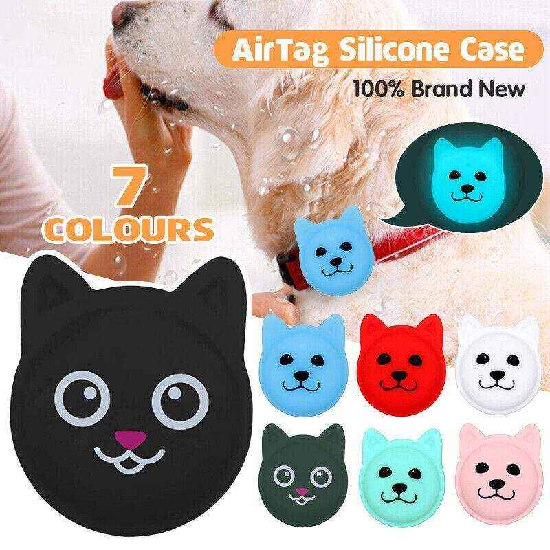 Durable Silicone Airtag Case for Pet Collars