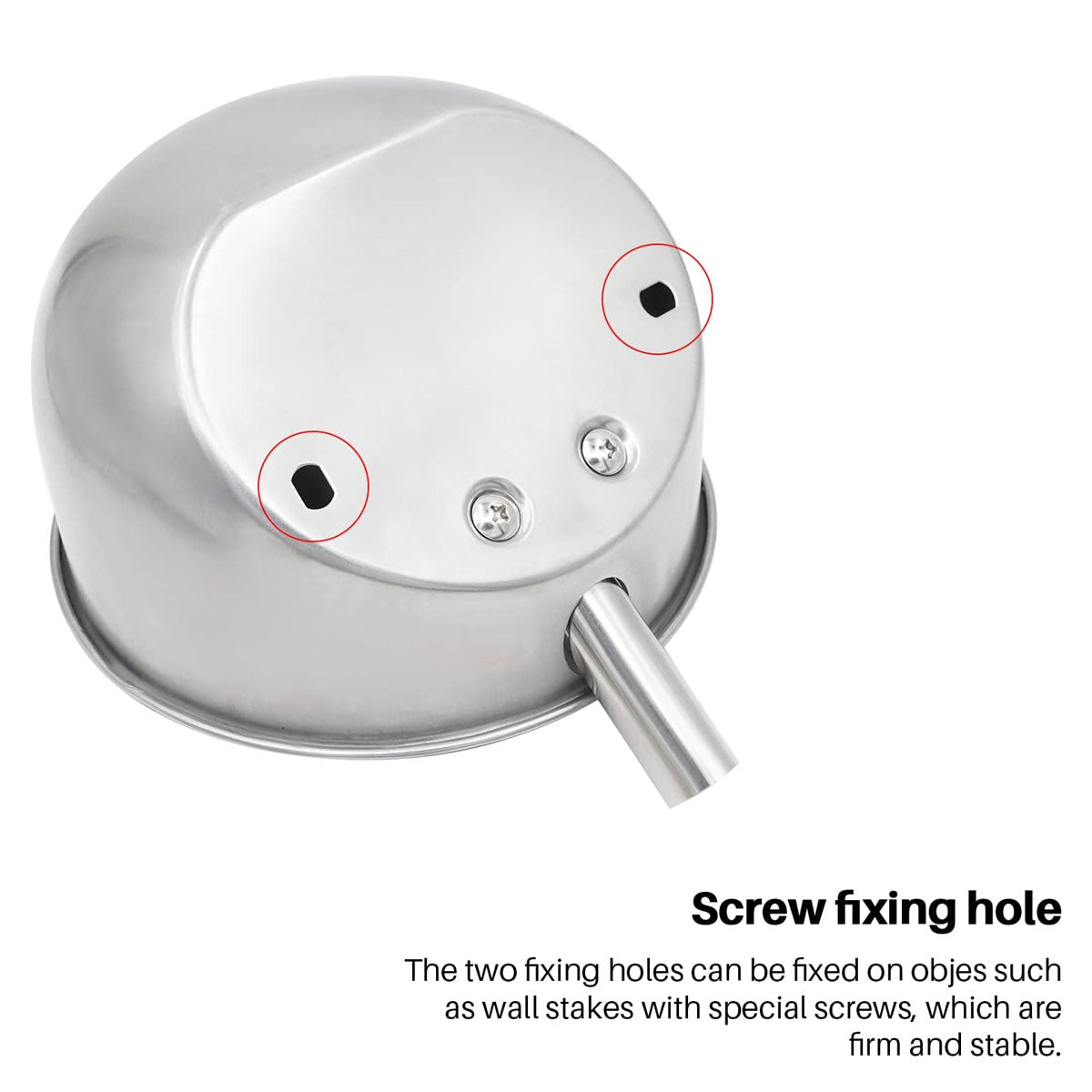 Stainless Steel Pig Drinking Bowl Automatic Refill
