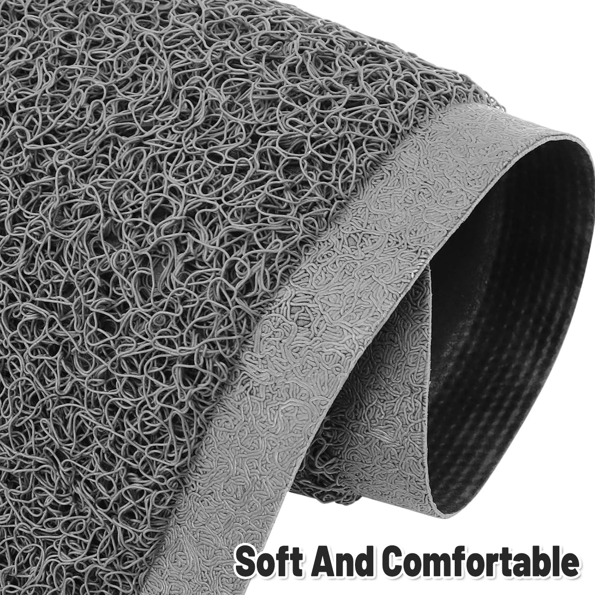 2PCS PVC Pet Litter Mat Non-Slip