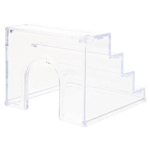 Acrylic Hamster Ladder Hideout House Clear Climbing Den