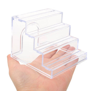 Acrylic Hamster Ladder Hideout House Clear Climbing Den