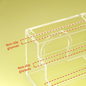 Acrylic Hamster Ladder Hideout House Clear Climbing Den