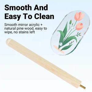 Acrylic Suction Cup Bird Stand