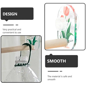 Acrylic Suction Cup Bird Stand