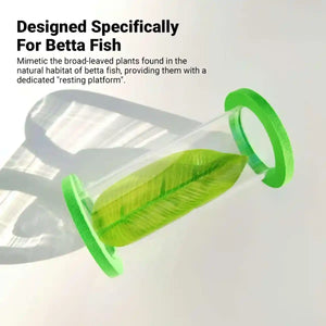 Betta Hammock Floating Aquarium Leaf Bed Shelter