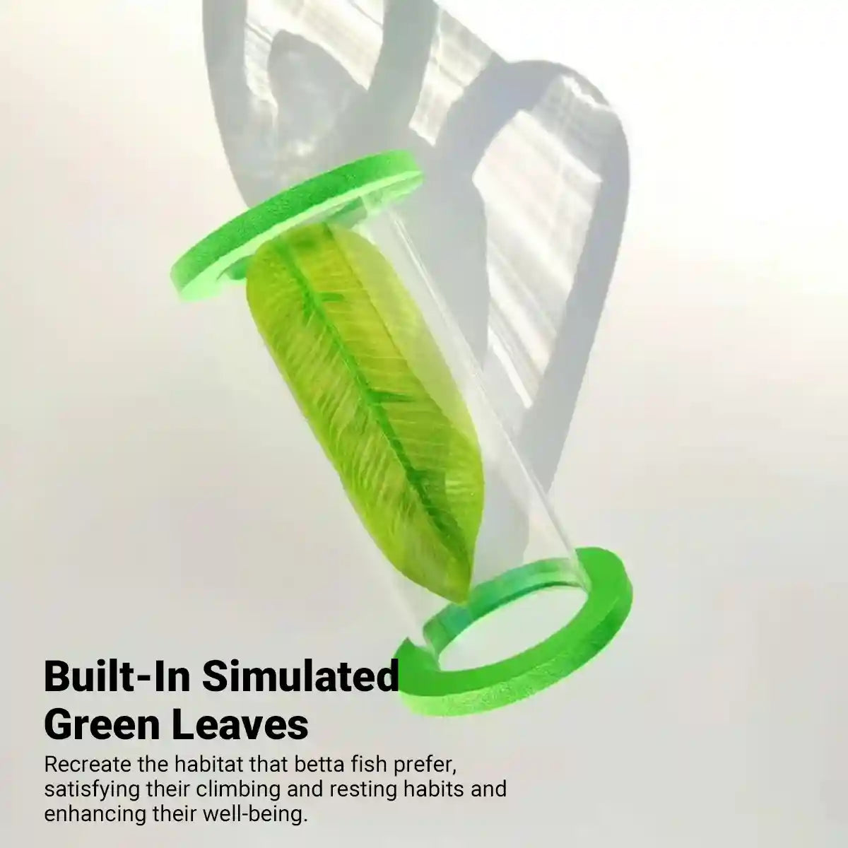 Betta Hammock Floating Aquarium Leaf Bed Shelter