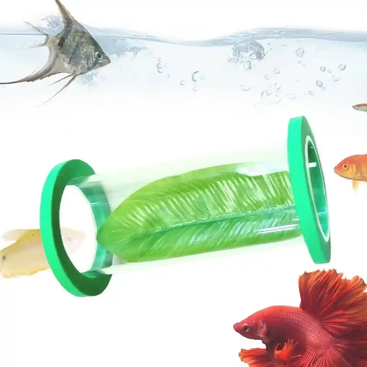 Betta Hammock Floating Aquarium Leaf Bed Shelter