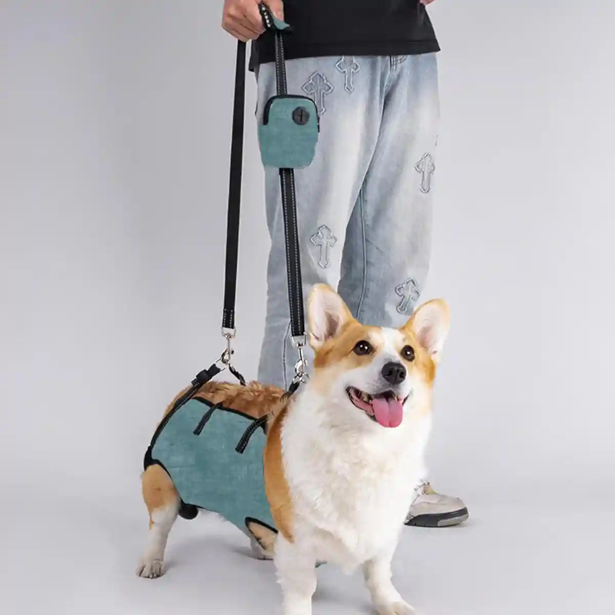 Adjustable Dog Harness Full-Body Support Lift Vest