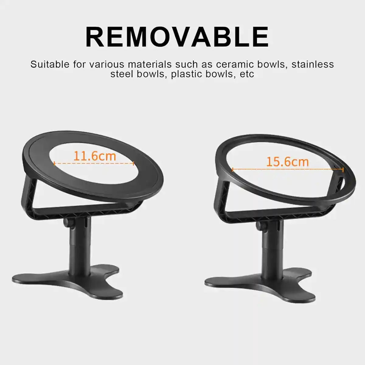 Height Adjustable Pet Bowl Holder For Dogs & Cats