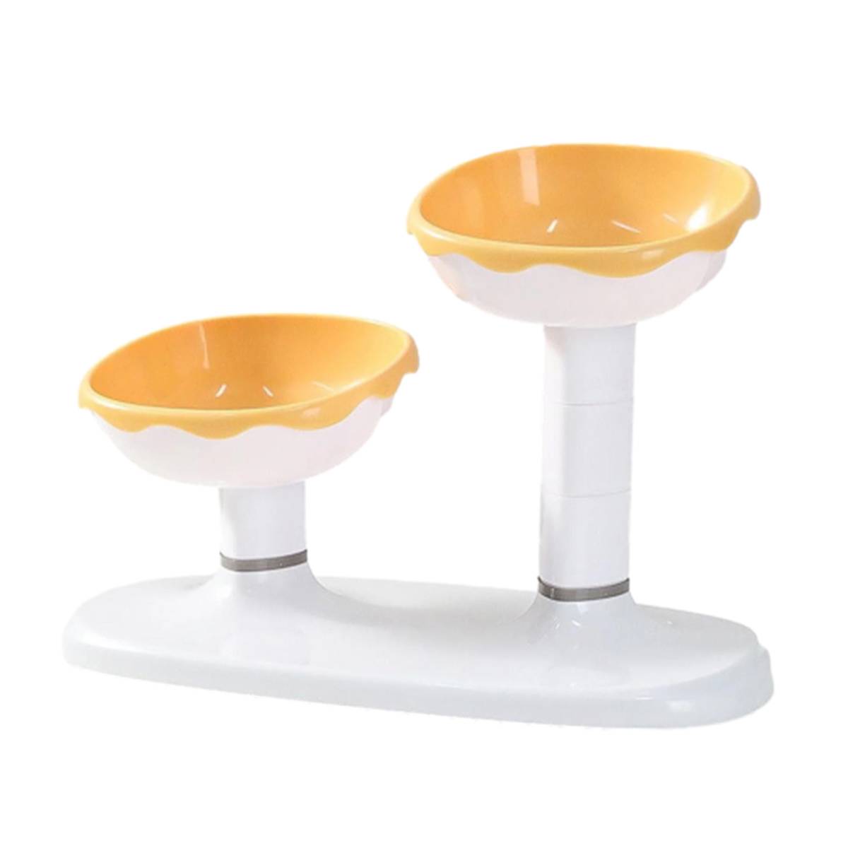 Adjustable Pet Bowl Stand Raised Feeder for Cats and Dogs
