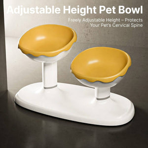 Adjustable Pet Bowl Stand Raised Feeder for Cats and Dogs